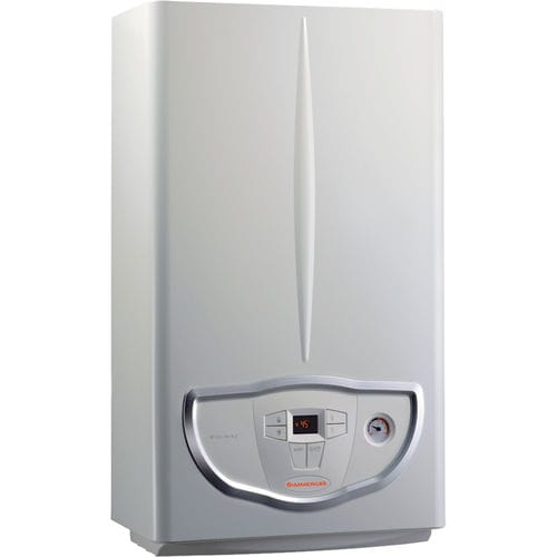 Solarheizkessel - MINI NIKE 24 3 E - immergas - mit thermischer Solaranlage / wandmontiert / Wohnbereich