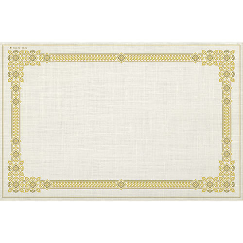 Vinyl-Tischset - CROSS STITCH P-CS49 - BEIJA FLOR - für Privatgebrauch