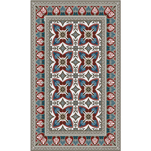 Moderner Teppich - BELLA- B7 - BEIJA FLOR - Motiv / Vinyl / rechteckig