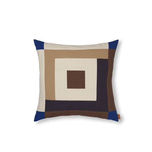 Kissen für Sofas - Border - Ferm Living - rechteckig / Motiv / Patchwork