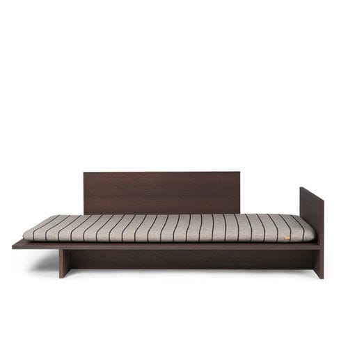 Einpersonenbett - Kona - Ferm Living - modern / Kopfteil / nach Maß
