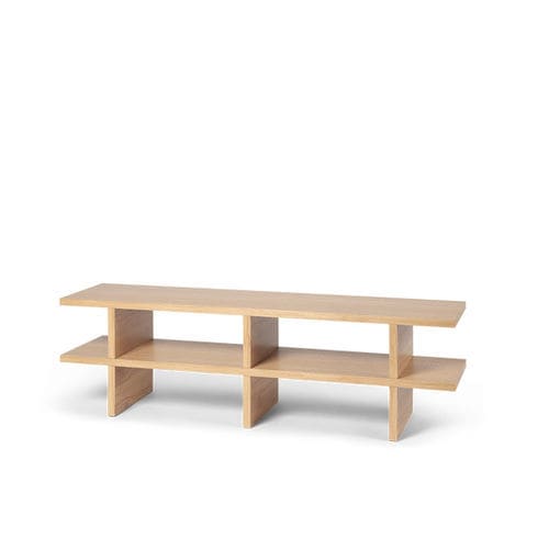 Moderne Bank - Kona - Ferm Living - Eiche / ohne Armlehnen / mit Stauraum