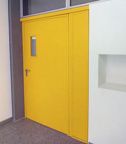 Brandschutztür - MULTIPURPOSE - Asturmadi - für Innenbereich / Metall / einflügelig