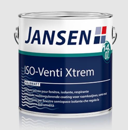 Dekorfarbe - ISO-VENTI XTREM - jansen - Grundierung / Endbearbeitung / Innenbereich
