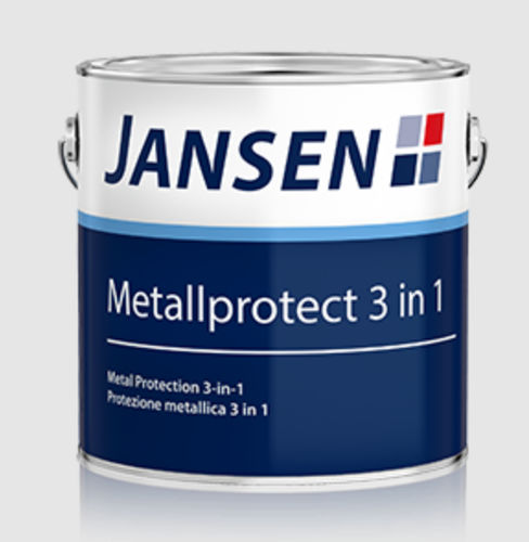 Farbe mit Rostschutz - 3 IN 1 - jansen - Schutz / Dekor / Endbearbeitung
