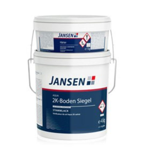 Schutzlack - AQUA 2-COMPONENT - jansen - zur Endbearbeitung / Epoxid / Synthetik