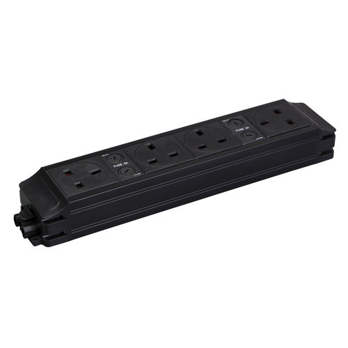 USB-Steckdose - MODULE 4 GANG - Marshall-Tufflex - 4-fach / Aufputz / modern