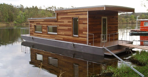Fertigbauhaus - KRONBORG  - K-Kontrol - schwimmend / umweltfreundlich / Modul
