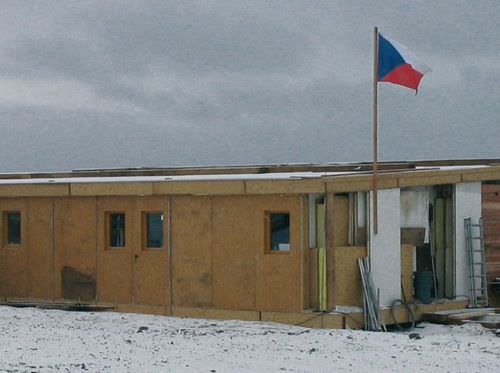 Fertigbau-Gebäude - ANTARCTICA - K-Kontrol - Modul / Holz / für Büro