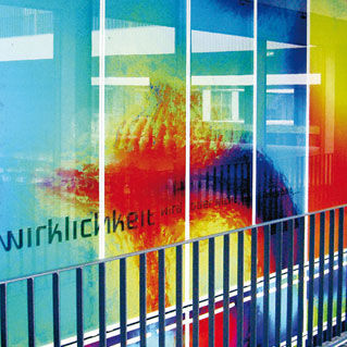 VSG-Glasscheibe - arbucomp - mit Doppelverglasung / Ornament / undurchsichtig