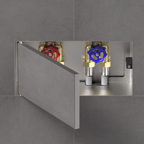 Edelstahl-Nische - V-BOX - ESS Easy Drain - rechteckig / für Badezimmer