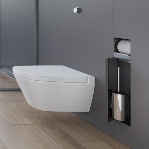 Bürstengarnitur / gebürsteter Edelstahl - TCL-9-B - ESS Easy Drain - Einbau / für Hotels / schwarz
