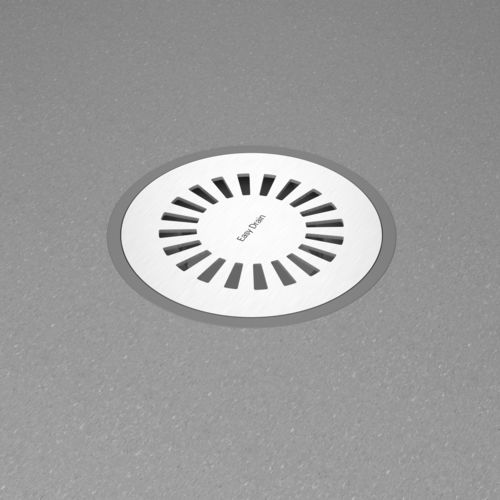 Duschabfluss / gebürsteter Edelstahl - AQUA VINYL - ESS Easy Drain