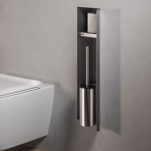 Edelstahl-Bürstengarnitur - TCL-6 - ESS Easy Drain - Einbau / für Hotels