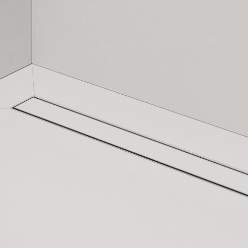 Duschablaufrinne / gebürsteter Edelstahl - EDCLEANCOMTFF500-30 - ESS Easy Drain - hochbeständig