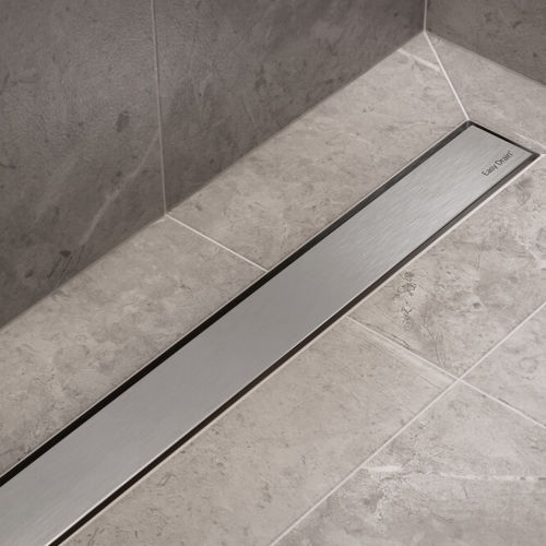 Duschablaufrinne / gebürsteter Edelstahl - BD-50-Z-28 - ESS Easy Drain - hochbeständig