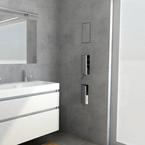 Edelstahl-Nische - TCL-12 - ESS Easy Drain - vertikal / für Badezimmer
