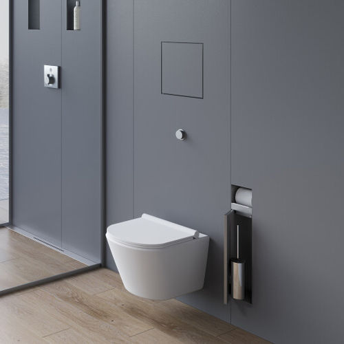 Edelstahl-Bürstengarnitur - TCL-9 - ESS Easy Drain - Einbau / für Hotels