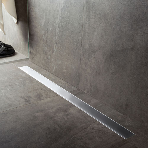 Rechteckige Duschwanne - COMPACT - ESS Easy Drain - zum Aufstellen / zum Fliesen / Beton