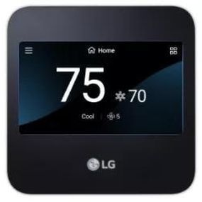 Fernbedienung für Klimaanlage - DELUXE - LG HVAC - für Hausautomationssystem / Hochglanz / mit Touchscreen