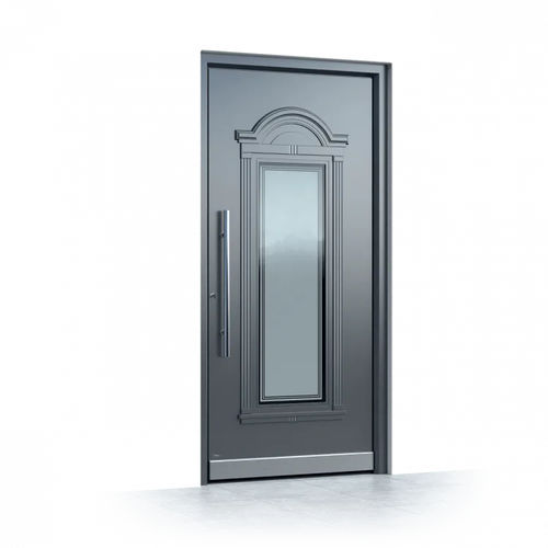 Eingangstür - Classico 3300CC - Pirnar - Aluminium / einflügelig / klassisch