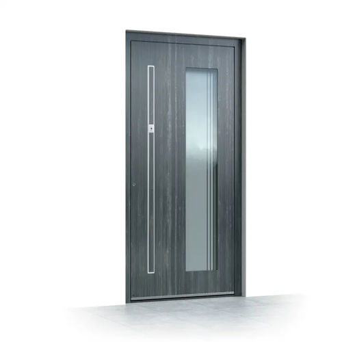 Eingangstür - Ultimum Pure 635 ALU - Pirnar - Aluminium / Hartglas / einflügelig