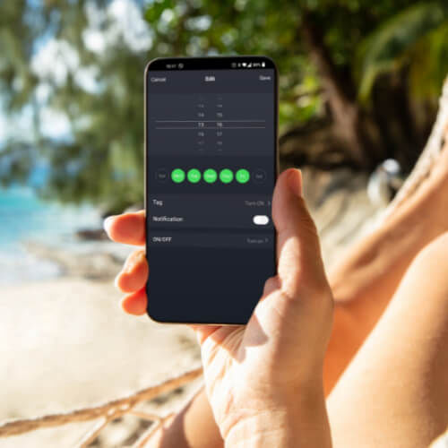 Mobile Applikation / für Zugangskontrolle und Sicherheit - SecuroSmart  - Pirnar - für Hausautomationssystem / Android / für Smartphone
