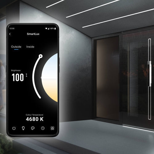 Mobile Applikation / Lichtsteuerung - SmartLux  - Pirnar - für Hausautomationssystem / Android / für Smartphone