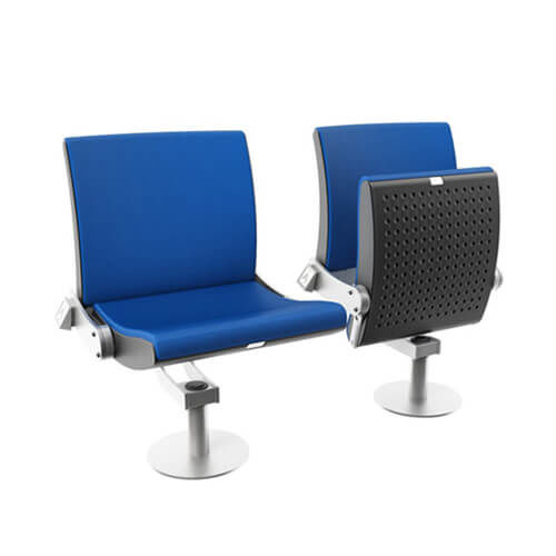 Moderner Auditoriumsessel - Turn & Learn™ - Quinette Gallay - Stoff / klappbar / ergonomisch