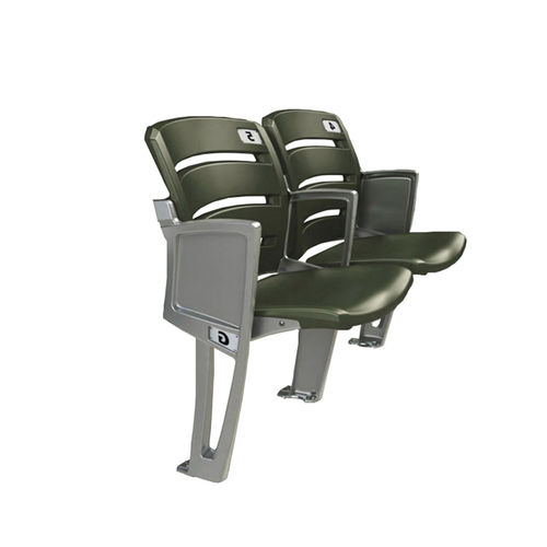 Hörsaalstuhl für Stadion - AURA SLAT - Quinette Gallay - klassisch / für Außenbereich / Polyethylen