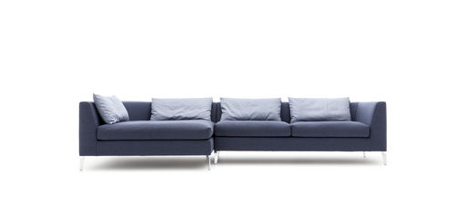 Modulsofa - 165 - freistil - modern / Stoff / beige