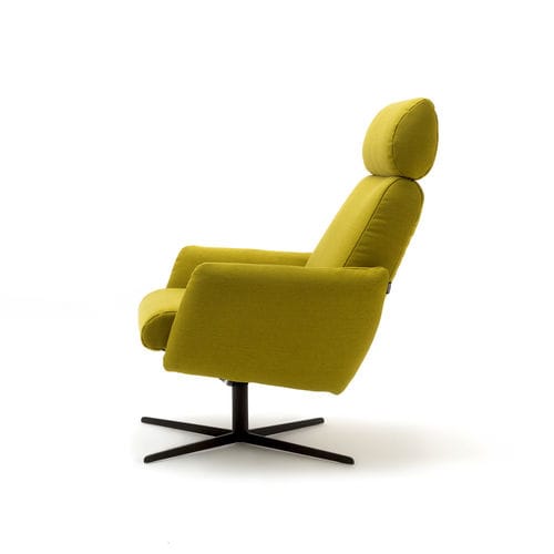 Moderner Sessel - 177 - freistil - Stoff / mit Fußstütze / schrägstellbar