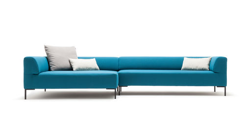 Modulsofa - 185 - freistil - modern / Stoff / grau