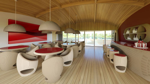 Schwimmendes Gebäude - WATERNEST 100 - EcoFloLife Ltd. - Fertigbau / Aluminium / Holzkonstruktion