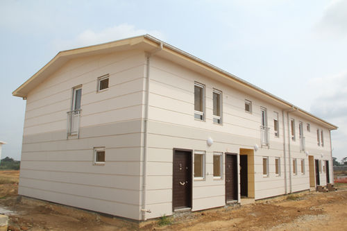 Fertigbauhaus - ANGONDJE - GABON - Steelife - energiesparend / modern / 2-Etagen
