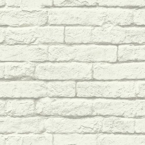 Moderne Tapete - Brick-And-Mortar - York wallcoverings - Naturfaser / Motiv / Ziegeloptik