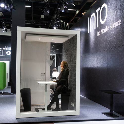 POD-Büro / Akustik - POD 1 - INTO Concept - Glas / für Großraumbüros