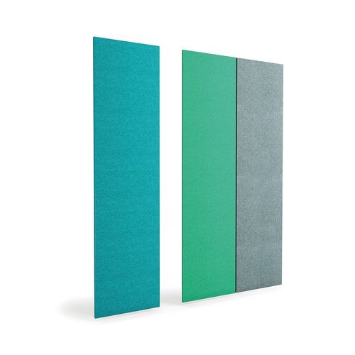 Wandmontierte Akustikplatte - INTO Concept - Stoff / rechteckig / farbig