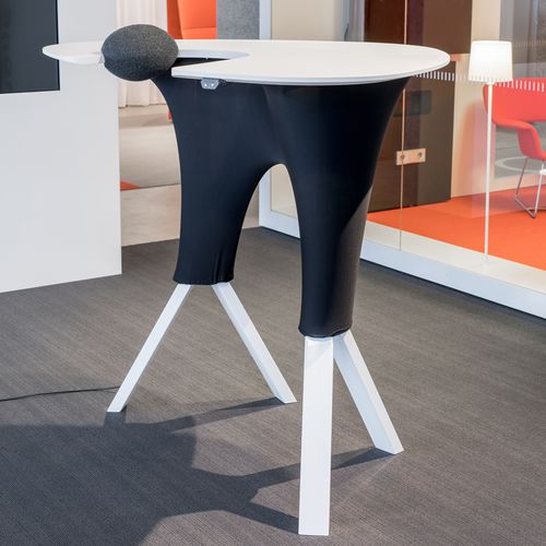Moderner Schreibtisch - STEP IN - INTO Concept - MDF / Stahl / für Homeoffice