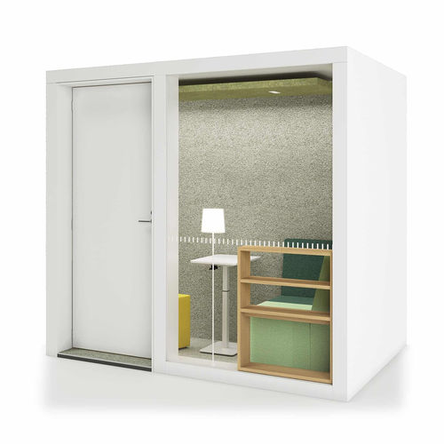 POD-Büro / Akustik - POD 2 - INTO Concept - Glas / für Großraumbüros