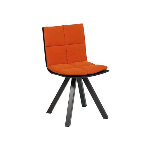 Moderner Stuhl - MARAIS B1 - DRESSY - für den Innenraum / Stoff / Holz