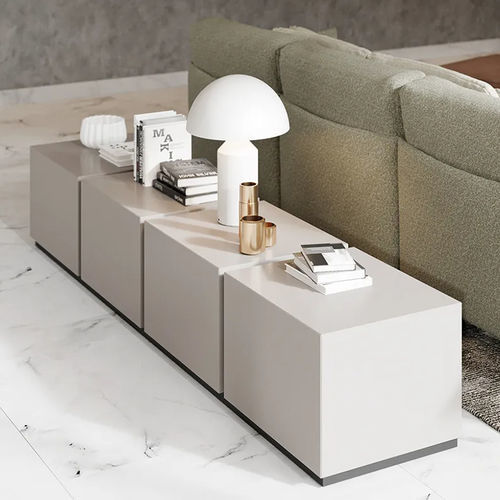 Modernes Fernsehmöbel - MILES H56 - DRESSY - lowboard / MDF / Metall