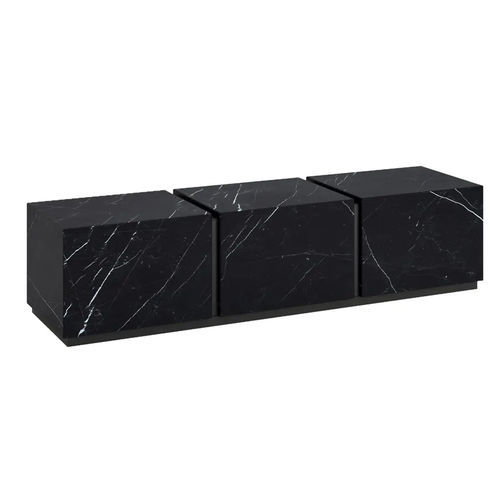 Modernes Fernsehmöbel - MILES H43 - DRESSY - lowboard / MDF / Metall