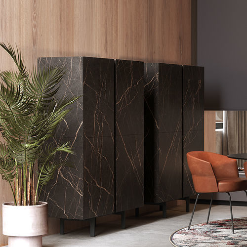 Hohes Sideboard - MILES H170 - DRESSY - modern / MDF / Metall
