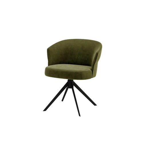 Moderner Stuhl - NUBO 4108 - DRESSY - für den Innenraum / Stoff / Gestell aus Metall