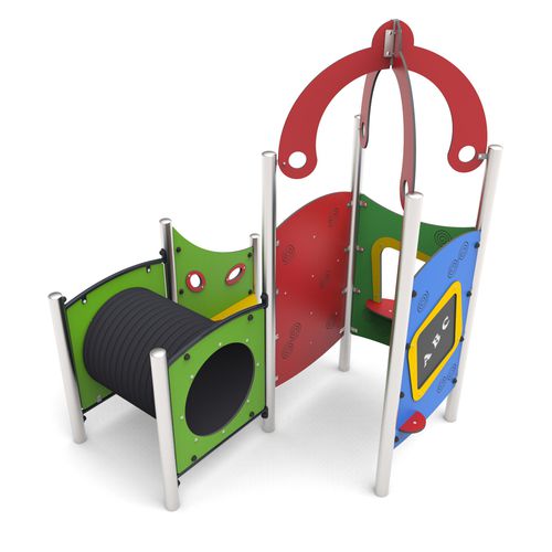 Spielplatzgerät für öffentliche Einrichtungen - ELIPSO 1   - Free Kids s.c. - für Kindergarten / für öffentliche Anlagen / HPL