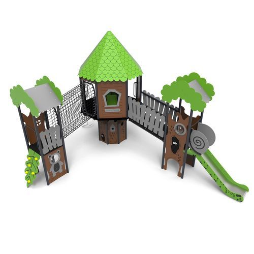 Metall-Spielplatzgerät - DND-10 - Free Kids s.c. - PEHD / modular / zum Klettern