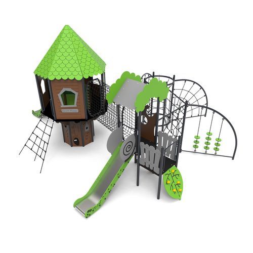 Metall-Spielplatzgerät - DND-13 - Free Kids s.c. - PEHD / modular / zum Klettern