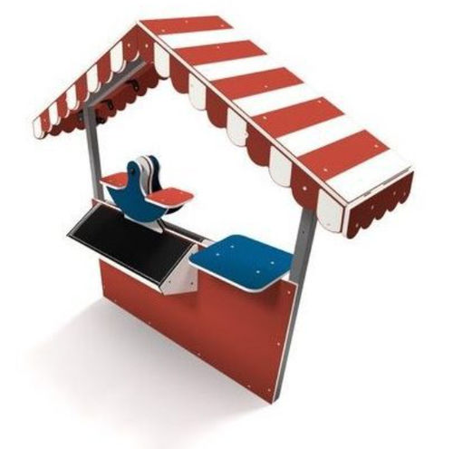 Spielplatzgerät für Kindergarten - BOOTH   - Free Kids s.c. - PEHD / Metall