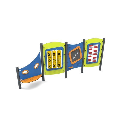 Spielpaneel / galvanisiertem Stahl - ELIPSO 5   - Free Kids s.c. - Abakus / Tic-Tac-Toe